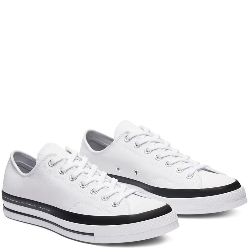 Moncler x Fragment x Converse Chuck 70 Low White | 169070C | Grailify